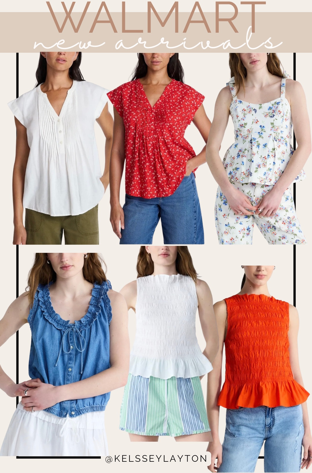 Walmart new arrival tops

#LTKmomlife #LTKootd