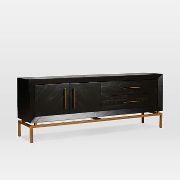 Alexa Burnished Media Console (64.5") | West Elm (US)