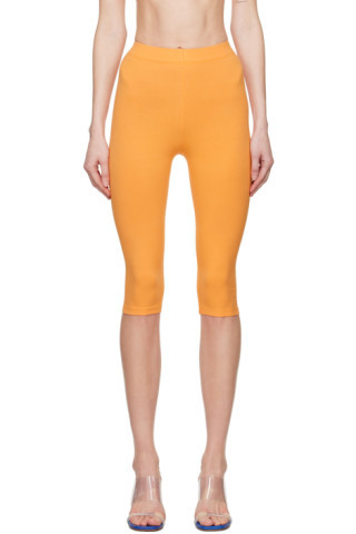 Orange Capri Leggings | SSENSE