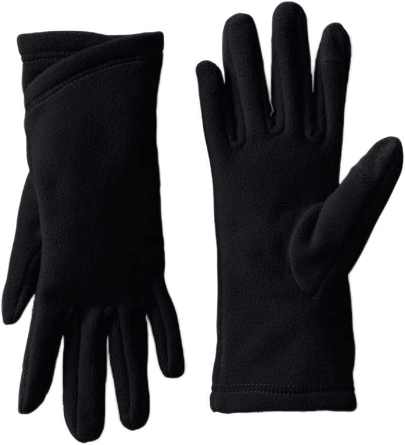 Lands' End Women's EZ Touch Screen Fleece Winter Gloves | Amazon (US)