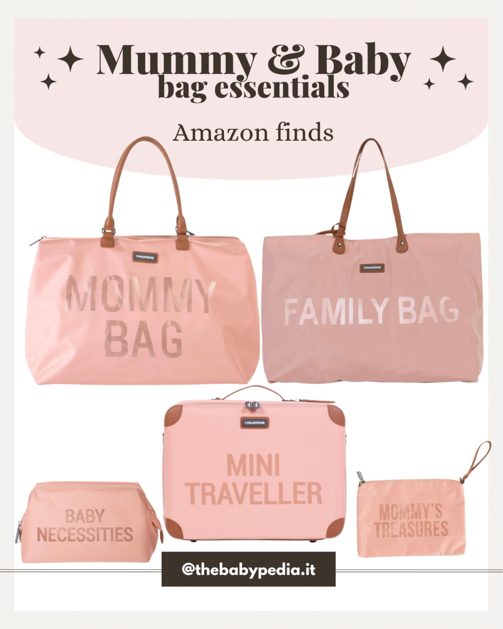 #ltkitaly #ltkkids #childhome #bag #mummybag #beautycase #familybag #amazon #amazonfinds 

#LTKbaby #LTKeurope #LTKbump
