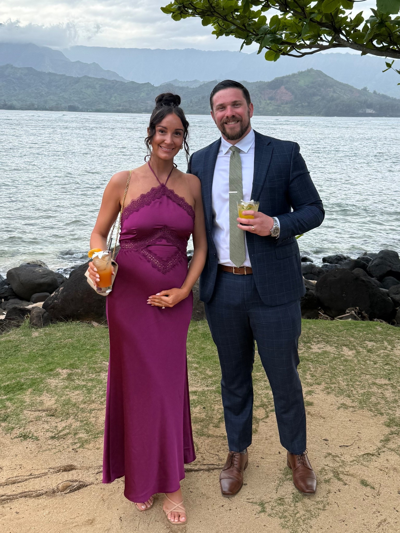 rented from FashionPass - normally a size S but sized up to a M @ 22 weeks pregnant
