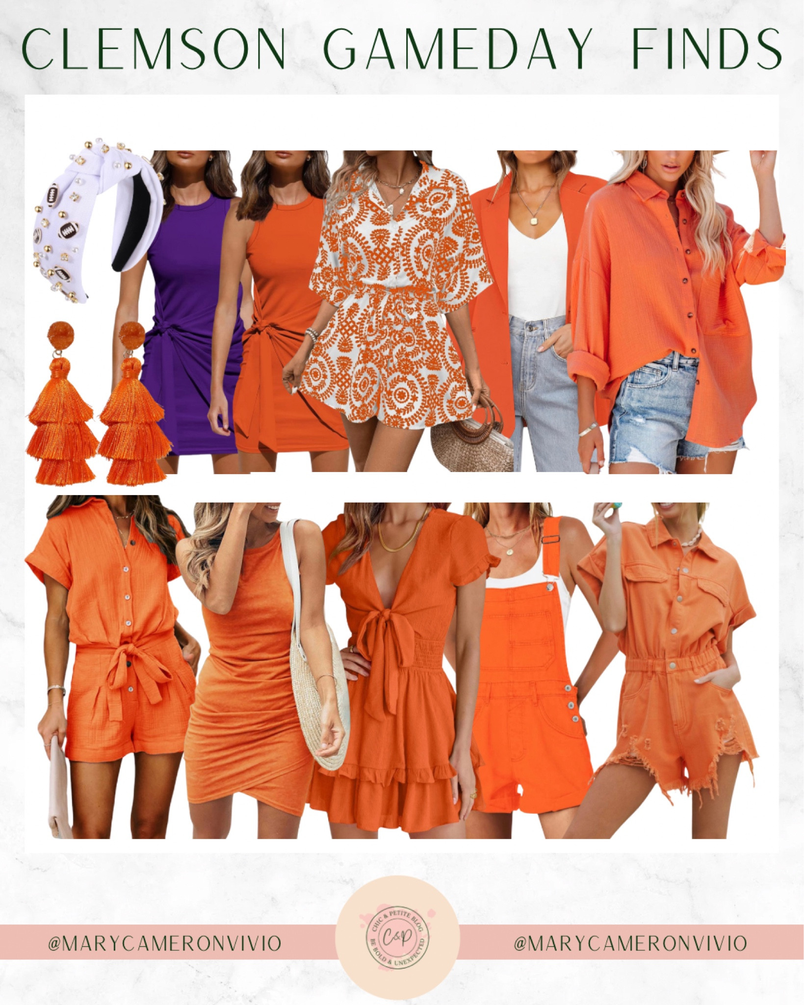 🧡 Clemson Gameday Finds from Amazon 💜 // Clemson Gameday Outfit Ideas // purple and orange Amazon finds perfect for Gameday // Orange and purple and white for Gameday // Gameday Accessories // Clear Bags for Football Games // Clemson Tigers Gameday // Clemson Football // Tigers Football // College Football 

#LTKSeasonal #LTKFindsUnder50 #LTKU