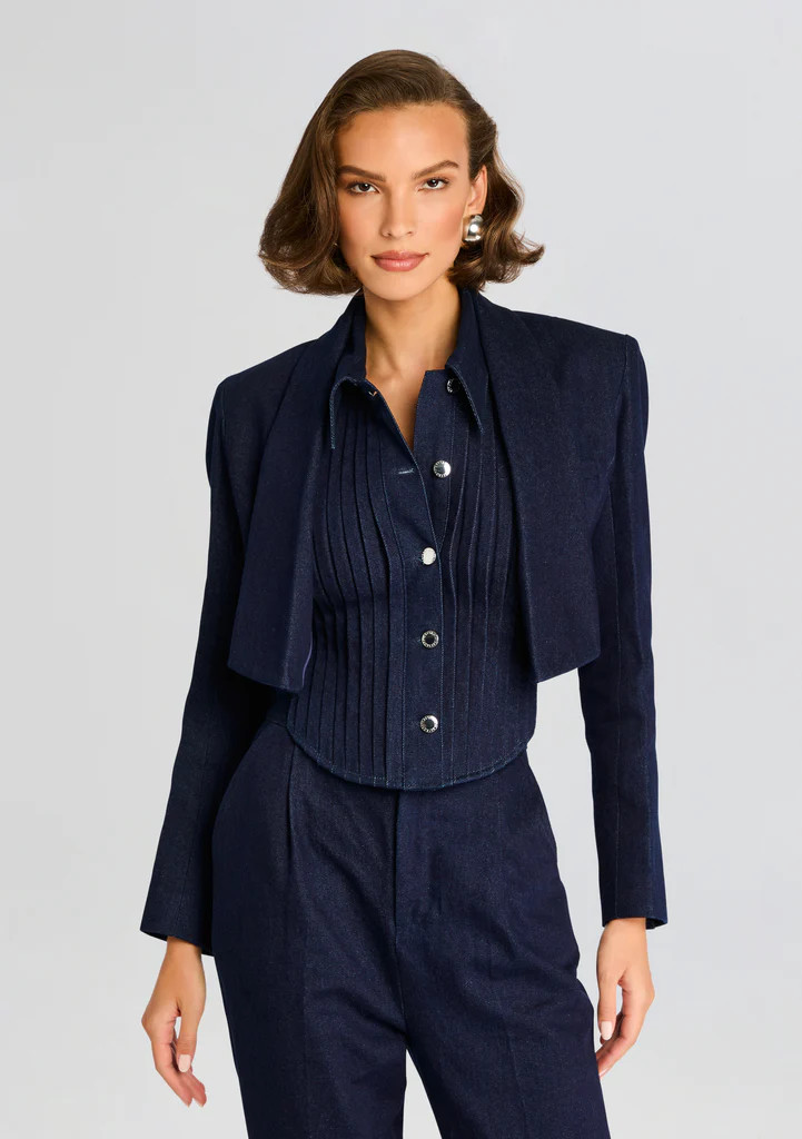 Clara Denim Blazer | Retrofete