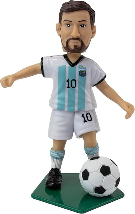Maccabi Official Lionel Messi Argentina National Team Soccer Action Figure, 4.5” H x 3.5” W x... | Amazon (US)