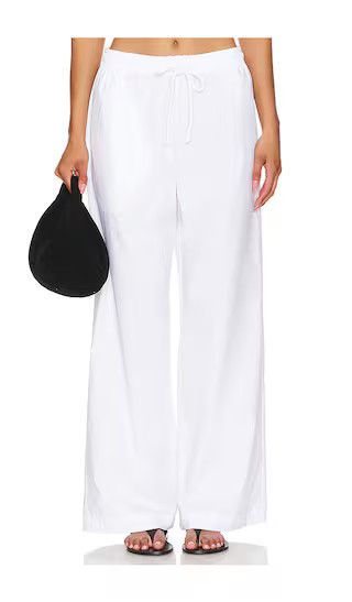 DONNI. The Pop Pant in White. - size XS | Revolve Clothing (Global)