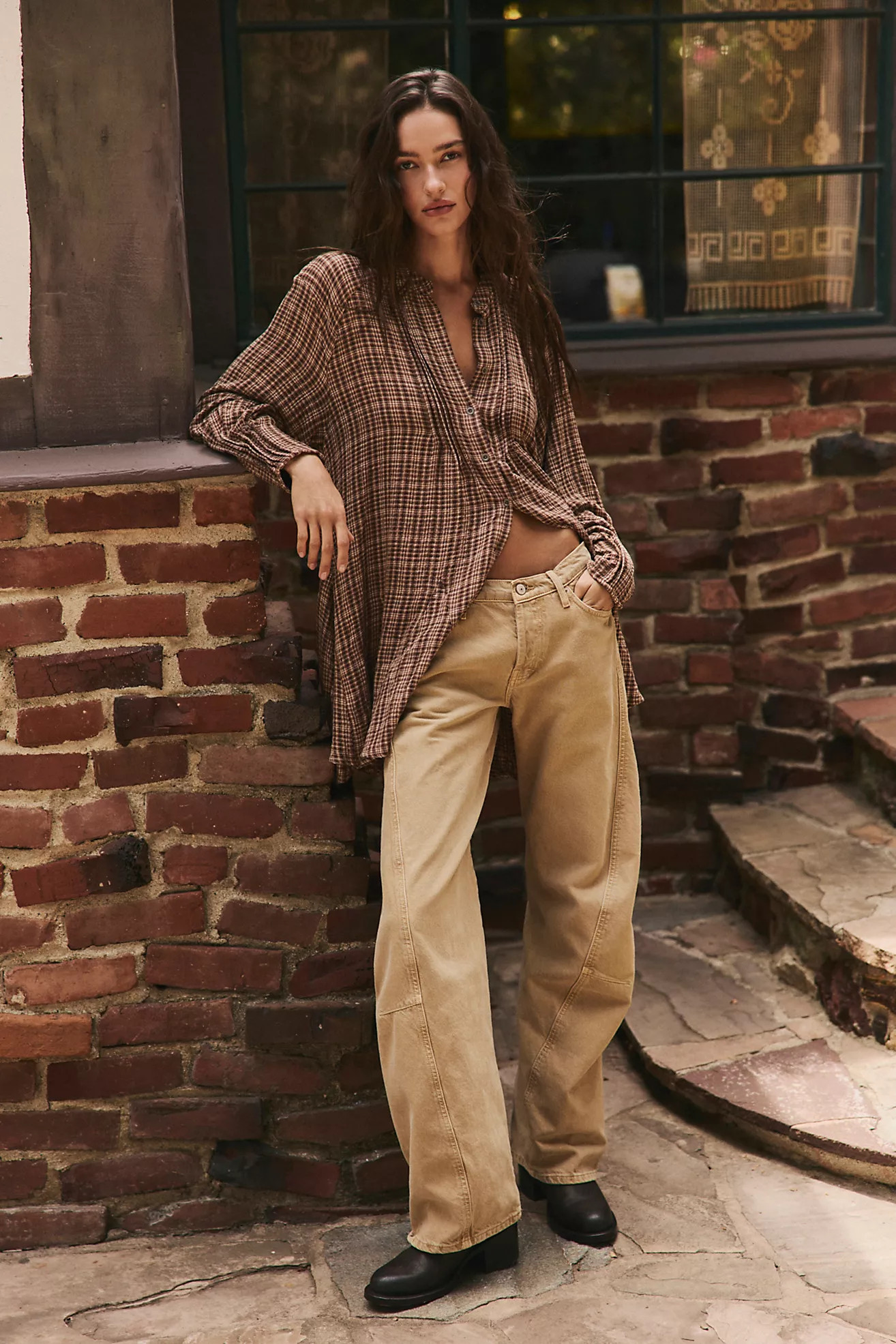Backroads Plaid Mini Dress | Free People (Global - UK&FR Excluded)