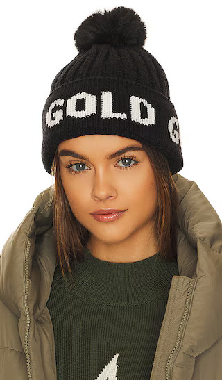 Hodd Faux Fur Beanie in Black | Revolve Clothing (Global)