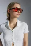 Patrizia Plastic Aviator Sunglasses | Urban Outfitters (US and RoW)