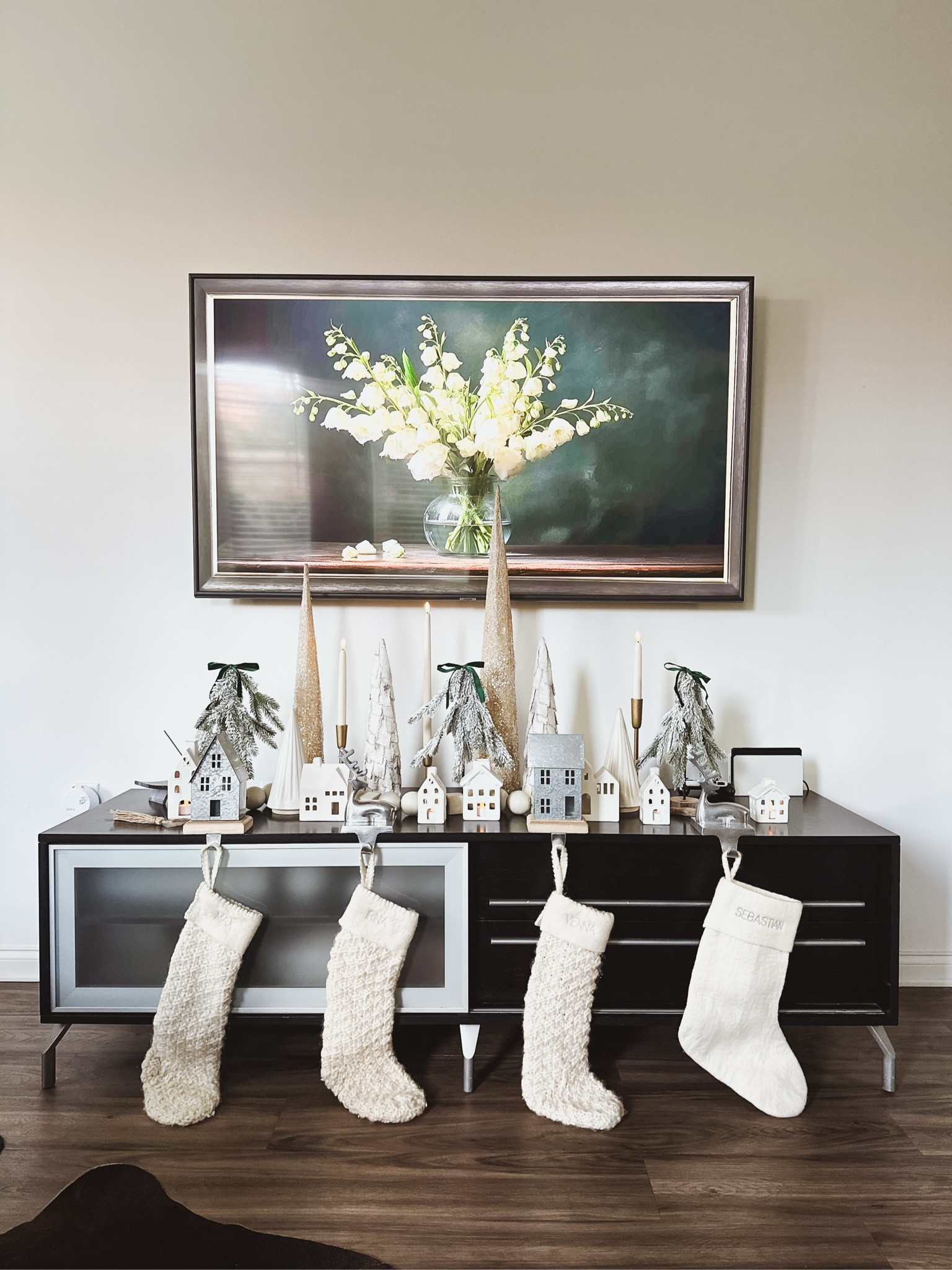 { Christmas village is up and running // the kids call this Bond Street }

#LTKHoliday #LTKSeasonal