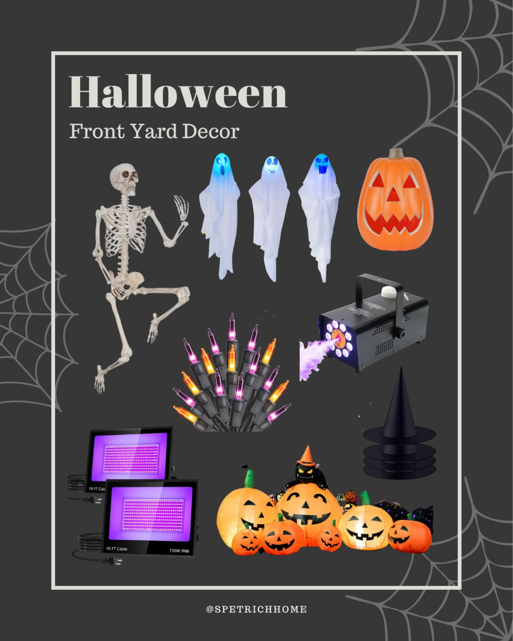 Halloween decor options for giving your front yard a frightful and festive makeover. From fun pumpkin inflatables to special effects, these decorations will make your home the talk of the neighborhood 🎃💀👻

#falldecor #halloweendecor #ghosts #spooky #trickortreat

#LTKHalloween #LTKsalealert #LTKSeasonal