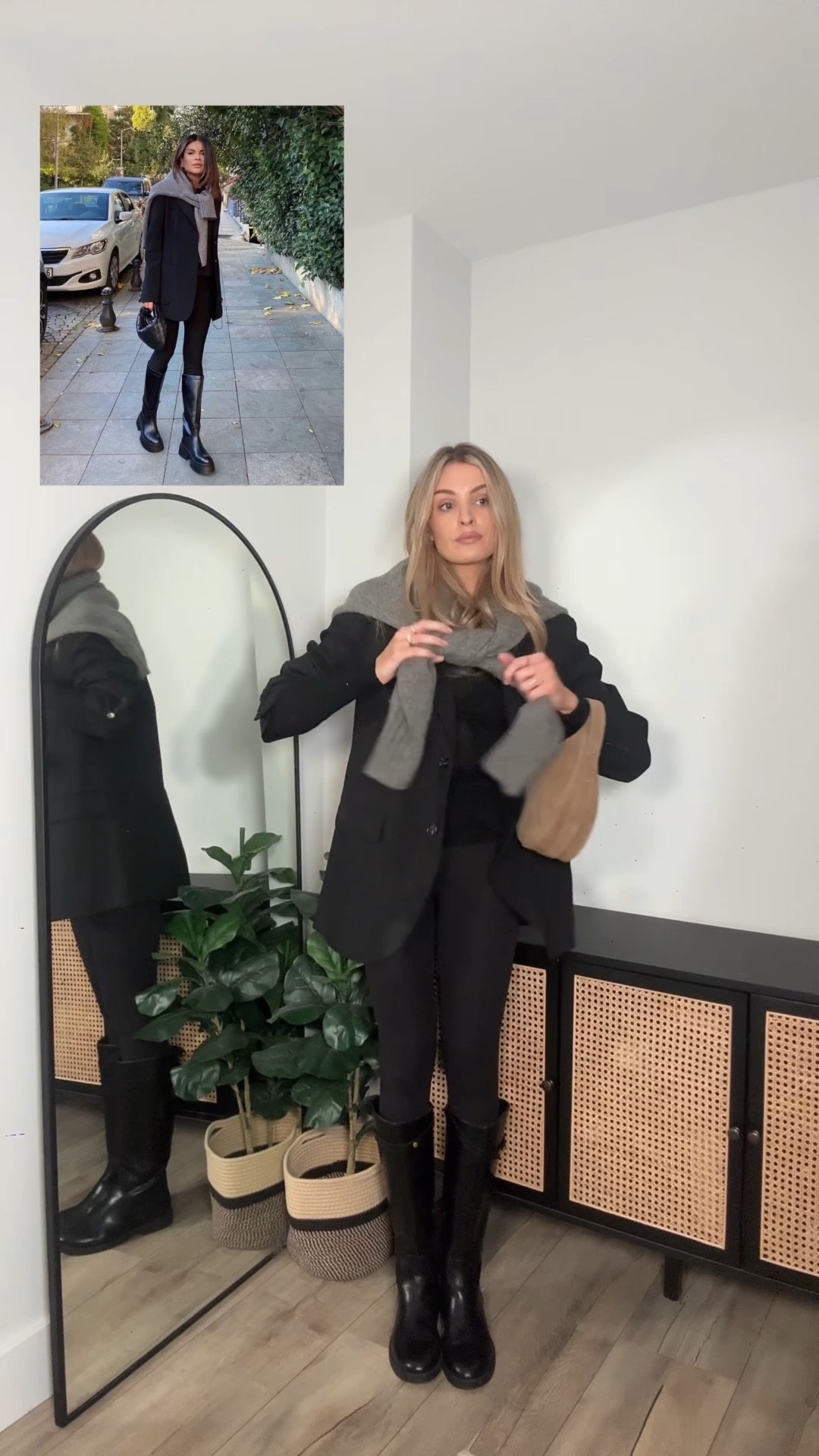 Dressing for the rain! 