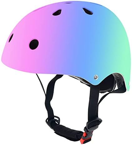 Amazon.com : JeeFree Skateboard Bike Helmet,Adjustable Helmet for Toddler Kids&Youth,Bicycle Helm... | Amazon (US)