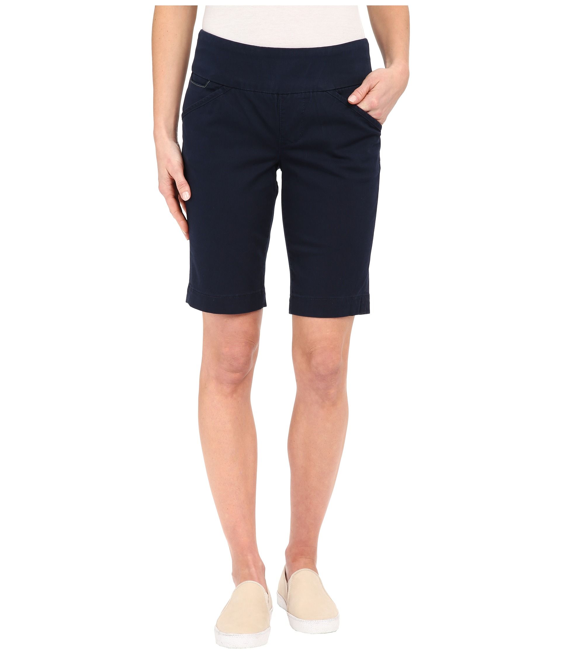 Jag Jeans Ainsley Bermuda Classic Fit Bay Twill | Zappos