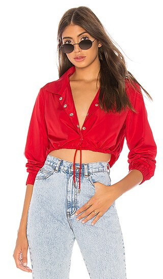 Darrian Windbreaker Jacket Top | Revolve Clothing (Global)