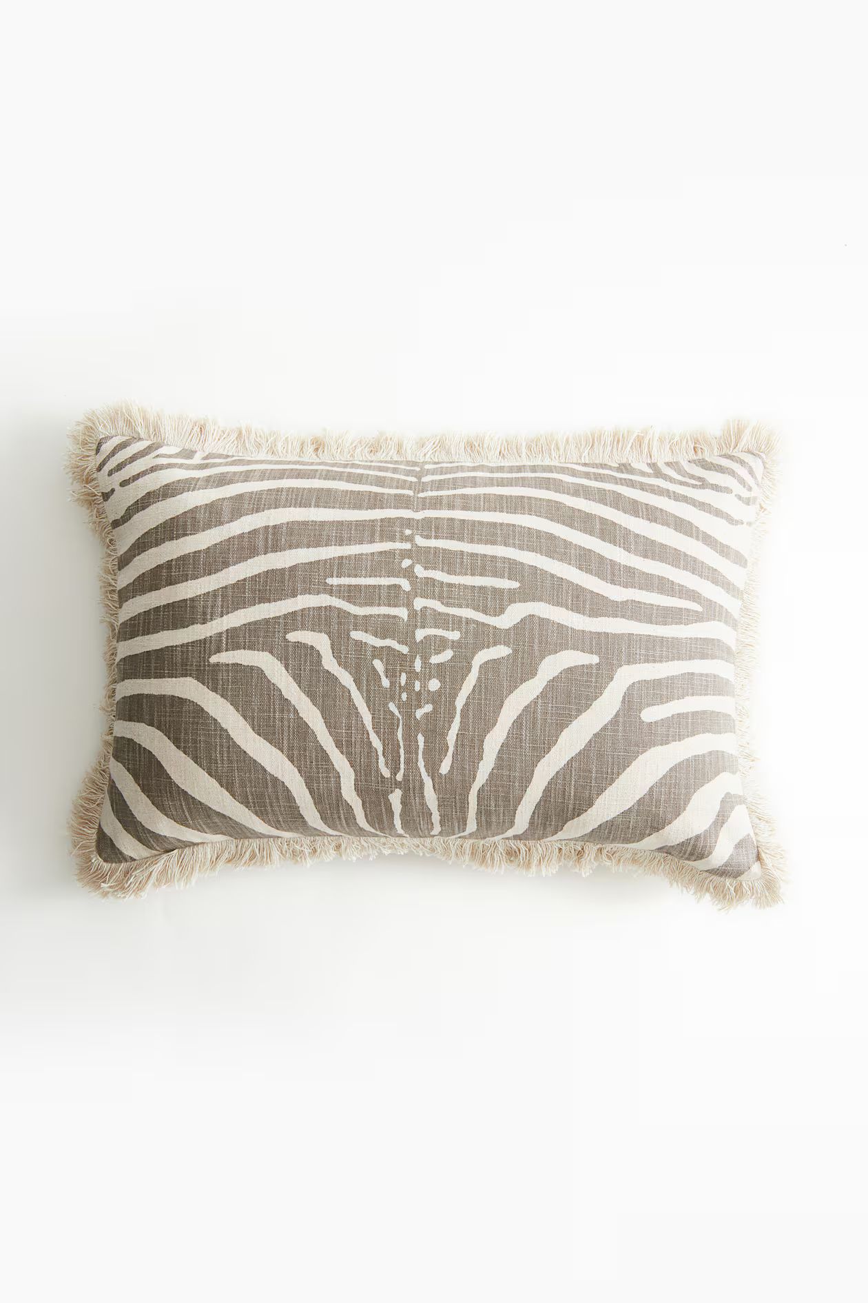 Cushion Cover with Fringe | H&M (US + CA)