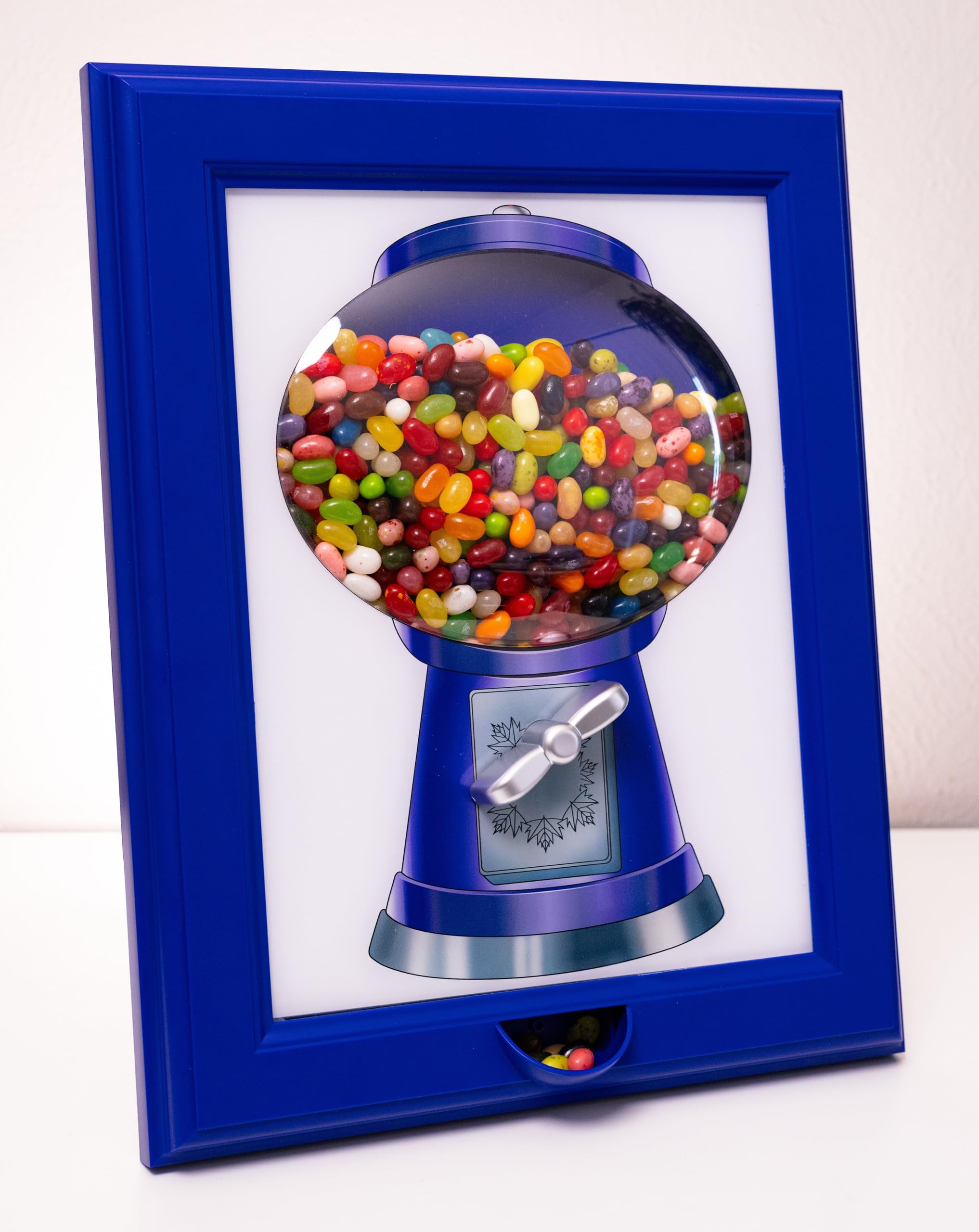 Candy Dispenser, Gumball Machine in a Frame, For Candies, Nuts, Dog & Cat Treats, Hang on Wall, S... | Amazon (US)
