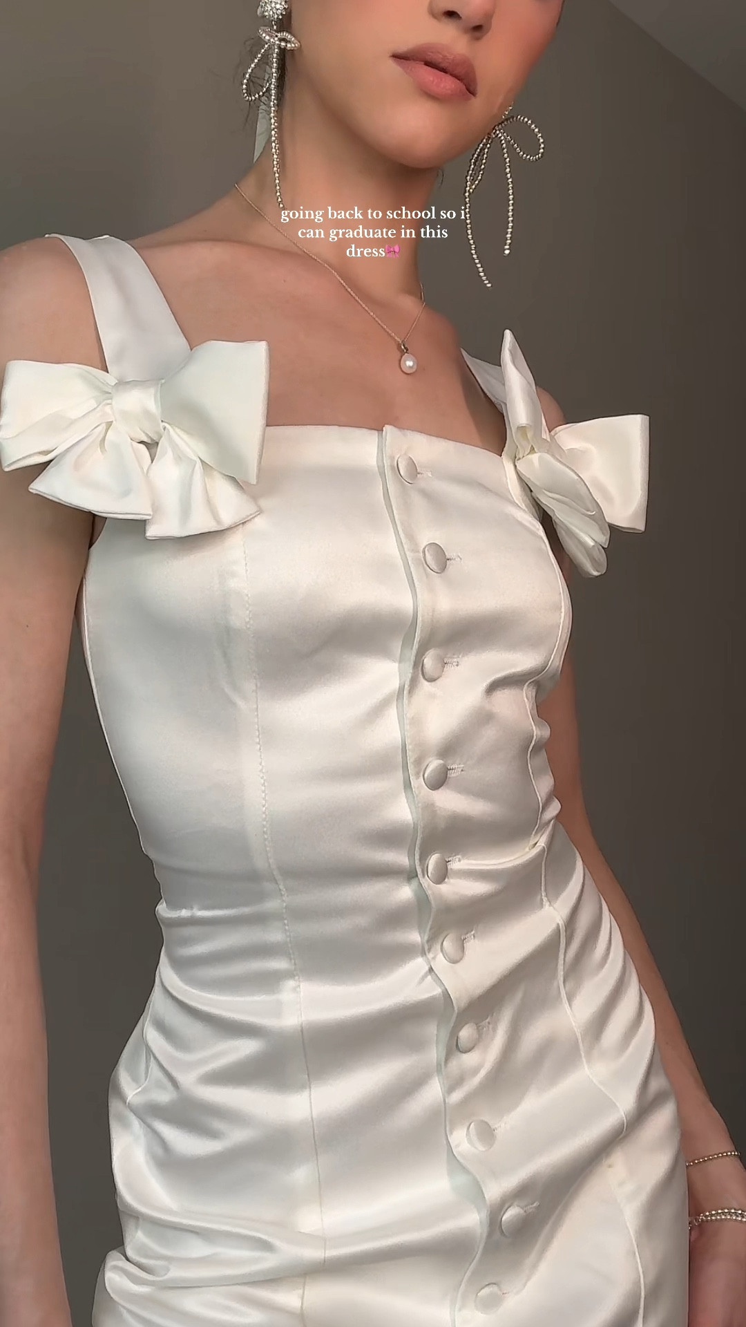 the cutest grad dress🎀

#LTKSeasonal #LTKVideo #LTKstyletip