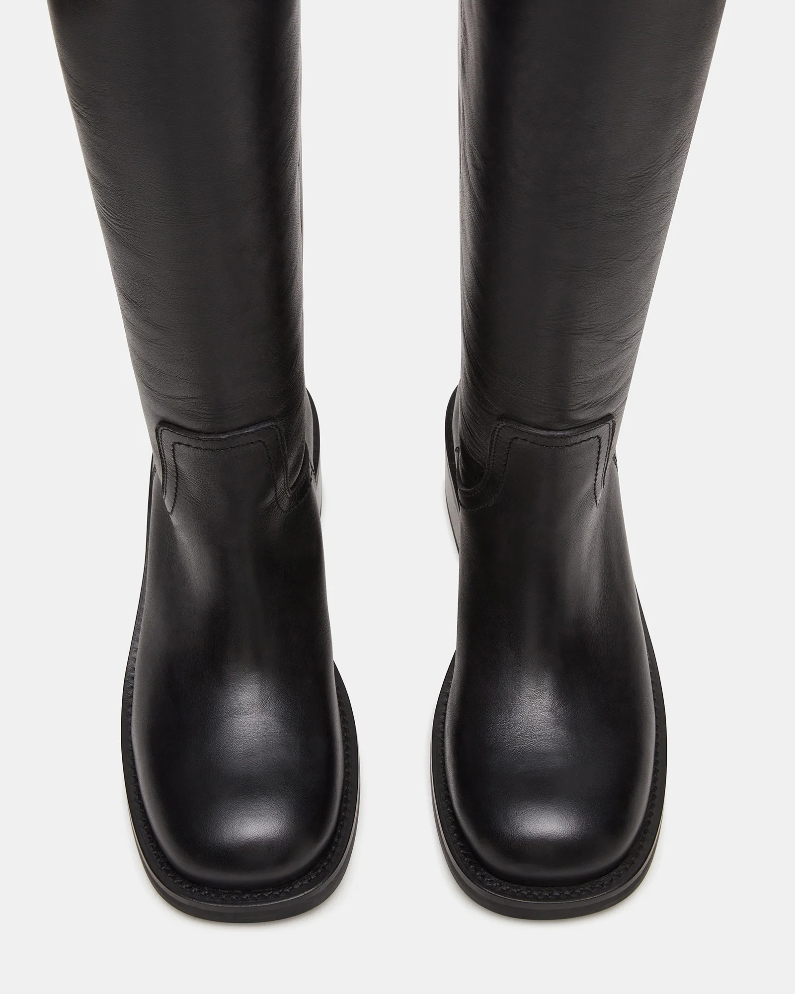 Riggs Black Leather | Steve Madden (US)