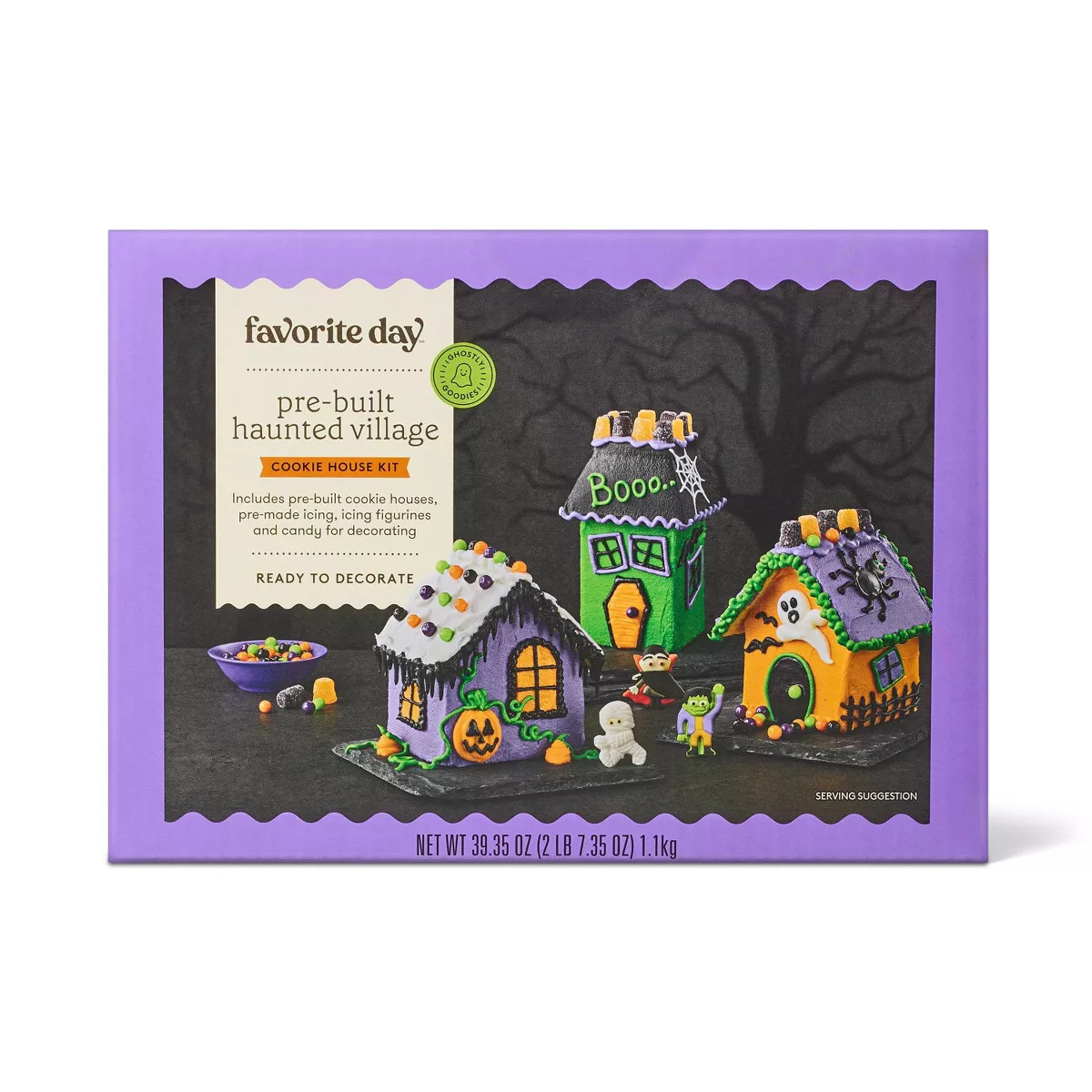 Halloween Pre-Built Village - 39.5oz - Favorite Day™ | Target