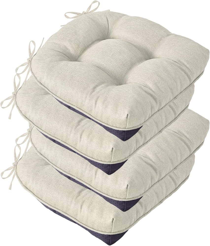 IASEAHK Chair Cushions for Dining Chairs, Seat Cushions for Kitchen Chairs, Indoor Seat Cushions ... | Amazon (US)