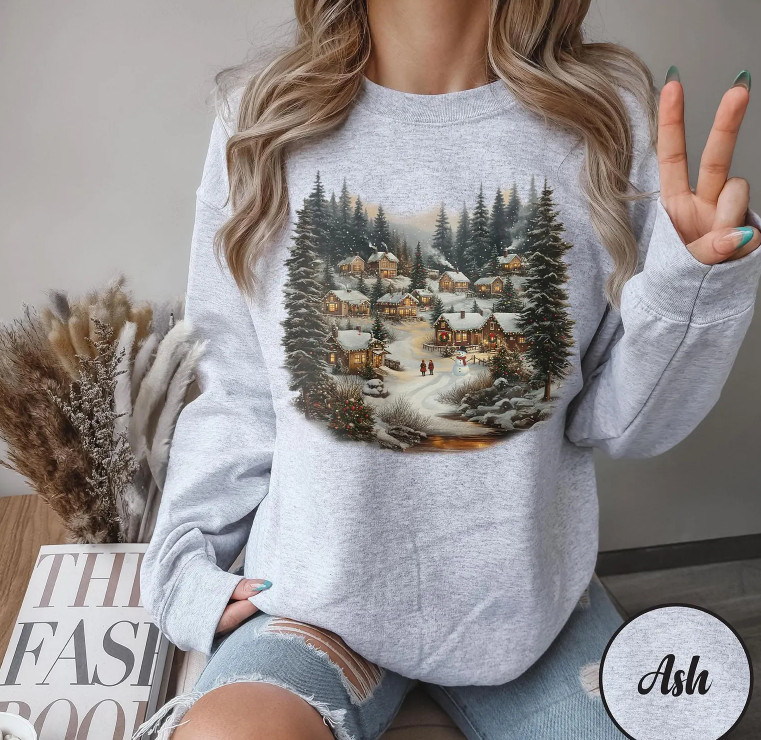 60% off!

Retro Christmas Winter Village Sweatshirt - Nineties 90s Mountain Pine Trees Decorated Cabins Outfit - Boho Unisex Crewneck Sweatshirt etsy shop cute graphic tshirt nature scene january outfit ideas cold weather 

 