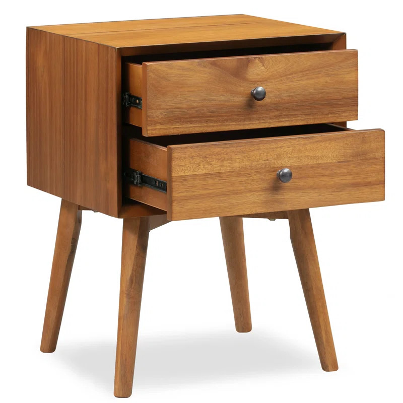Rowlands Solid Wood Nightstand | Wayfair North America