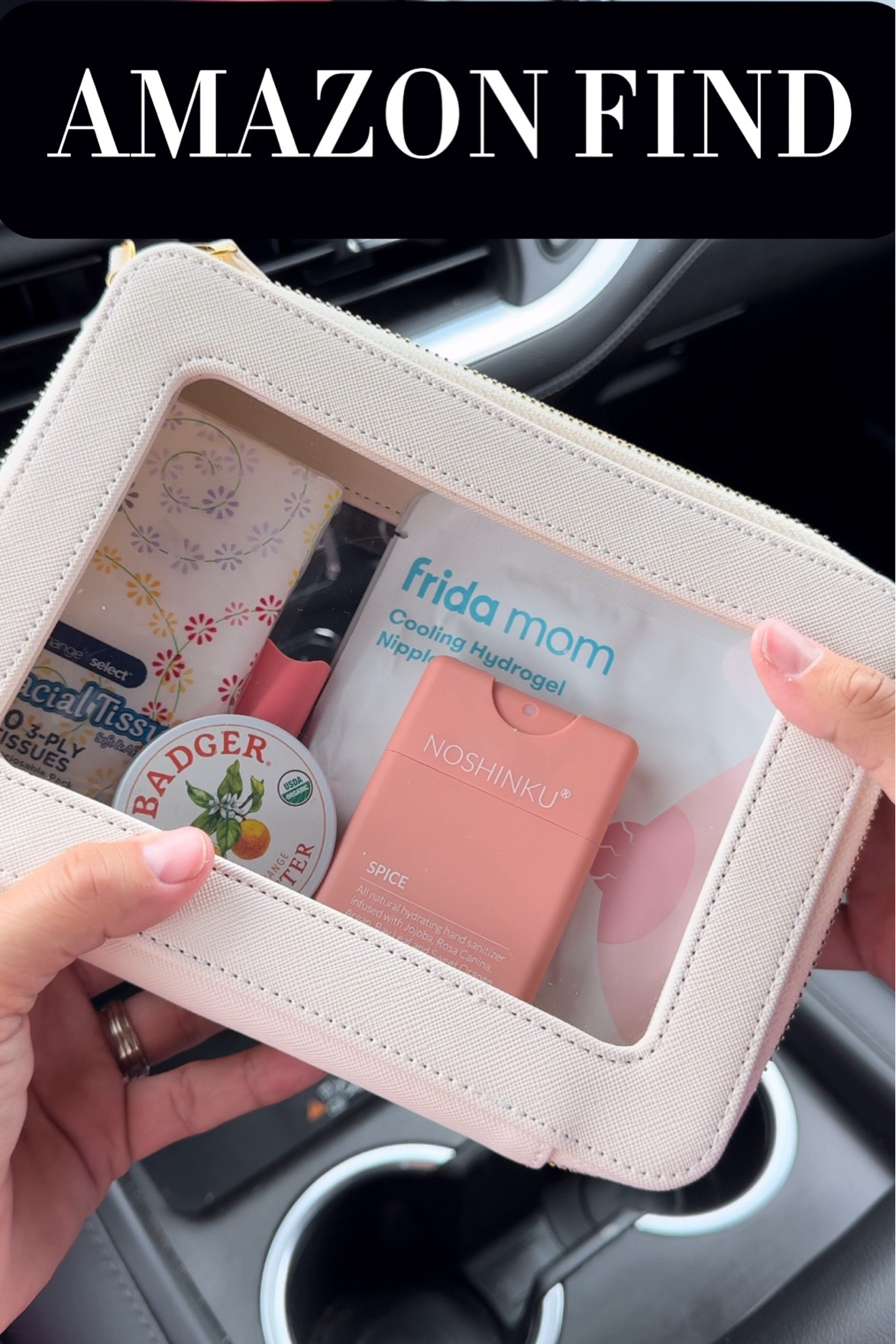 #amazonfind


Upgrade your organization game with this waterproof toiletry bag! Perfect for traveling or keeping mom essentials organized in the car. With a convenient hanging hook, it's a must-have for on-the-go moms like me! #MomEssentials #CarOrganization #TravelCompanion #ToiletryBag #CosmeticOrganizer #HangingHook #OnTheGo #MomLife 


Toiletry BagWaterproof OrganizerCosmetic CaseHanging HookTravel CompanionMom EssentialsCar OrganizationOn-The-Go Organizer

#LTKfamily #LTKtravel #LTKfindsunder50