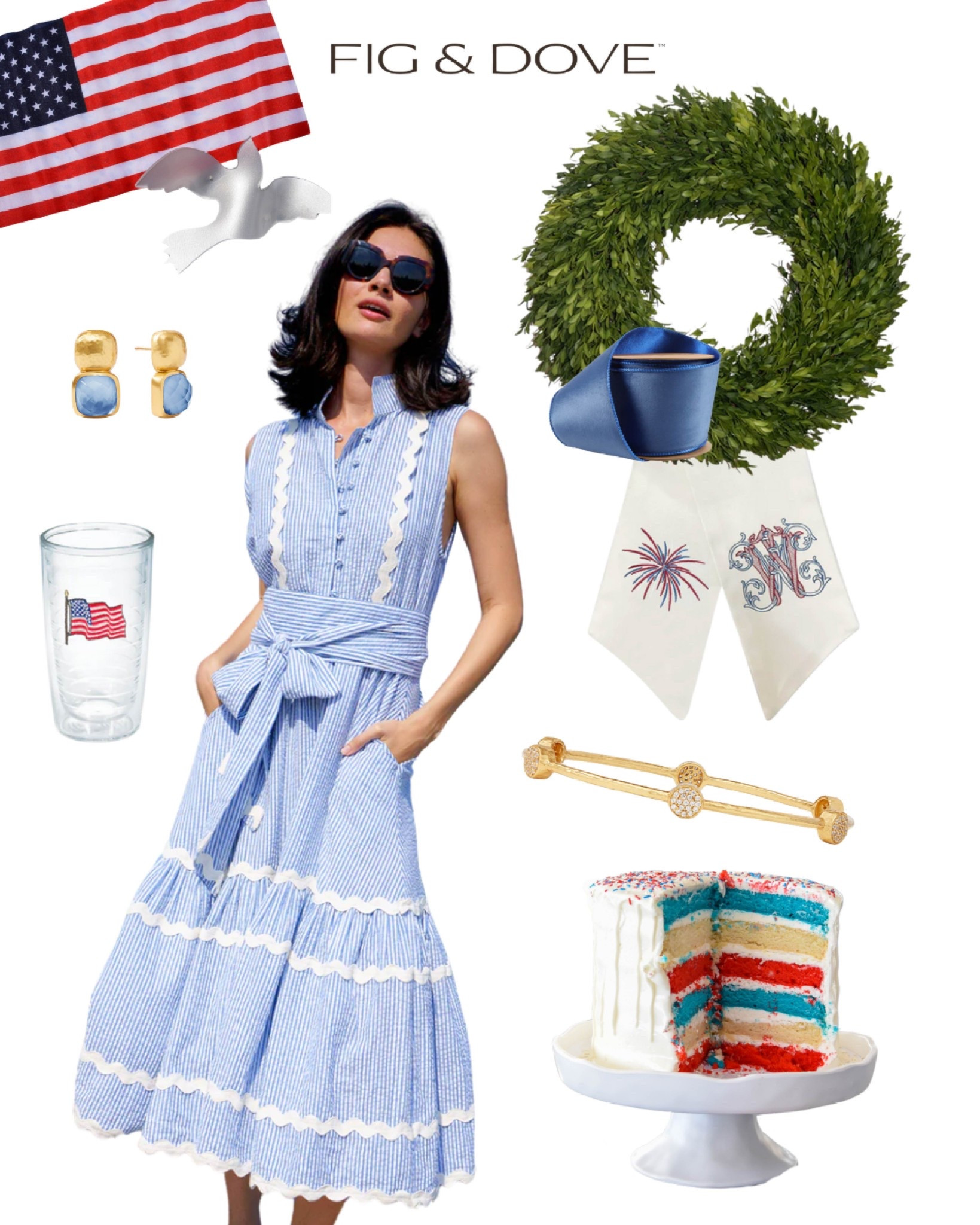 Just in time for summer styling, our latest edit covers everything from front doors to tabletops.

From lakeside weekends to Fourth of July entertaining, we’ve rounded up our favorite finds—from front door décor to kitchen essentials and festive party picks.
Think: breezy dresses, festive accessories, lakeside hostess gifts, and of course—our newest Lakeside Oars Wreath Sash, designed in-house at Fig & Dove.

Tap to shop everything you need for a stylish summer—featuring our favorite Fig & Dove pieces alongside brands we love.

#LTKsummer #FigAndDoveStyle #WreathSash #FrontDoorStyling #FourthOfJulyReady

Follow my LTK @ColleenWaguespack on the @shop.LTK app to view this post and get my exclusive app-only content!

#liketkit #LTKSeasonal #LTKParties #LTKSummerEdit
@shop.ltk
https://liketk.it/5g83V

#LTKStyleTip #LTKSummerEdit #LTKSeasonal