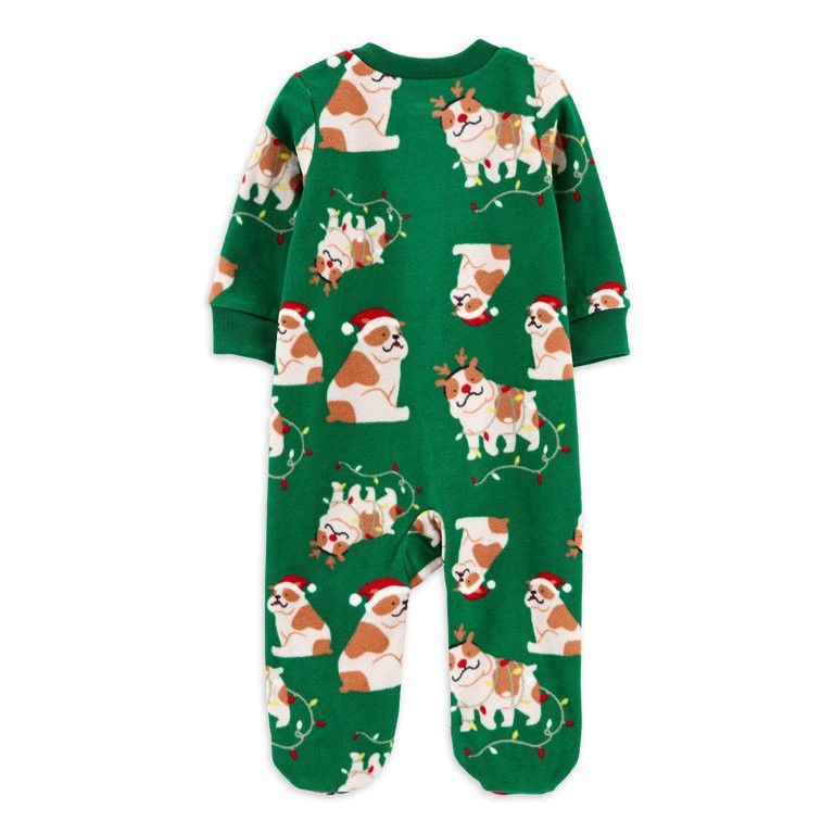 Carter's Child of Mine Baby and Toddler Holiday One-Piece Pajamas, Sizes 0-5T | Walmart (US)