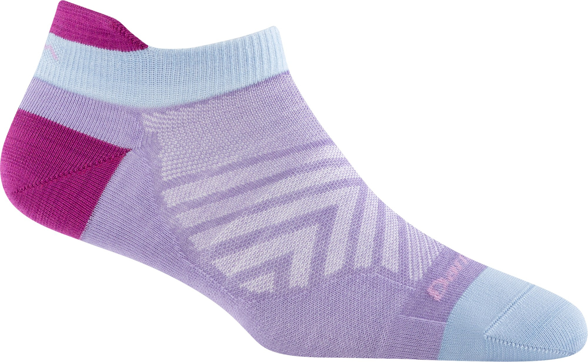 Darn Tough Women's Run No-Show Tab Ultralightweight Socks  Purple S | REI