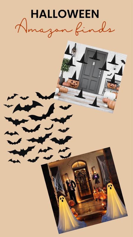 Amazon Halloween porch decor finds! Love all of these for a cute porch display 

#LTKhome #LTKSeasonal #LTKHoliday