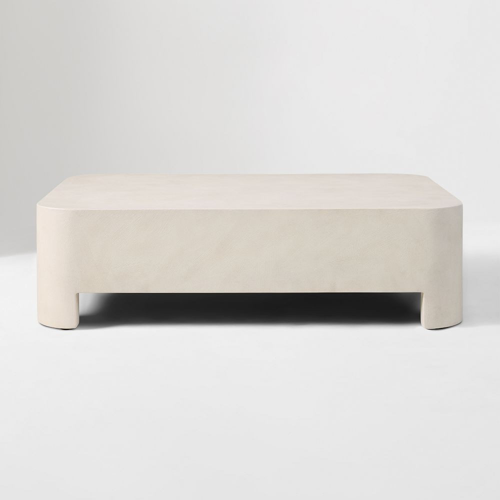 Madison Concrete Coffee Table (47") | West Elm (US)