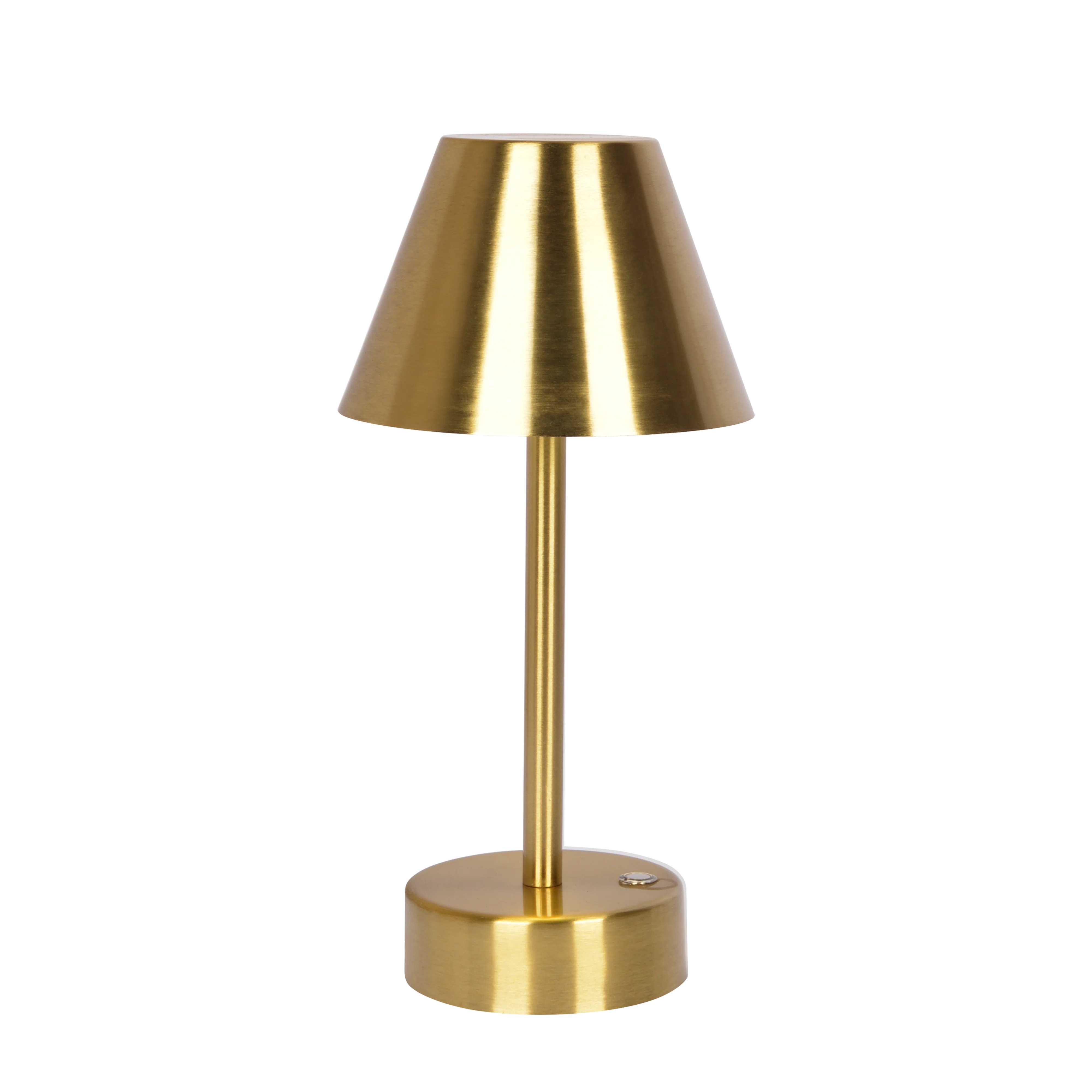 Mercer41 Revel Gold Brass Chargeable USB Desk Lamp with Touch Switch | Wayfair | Wayfair North America