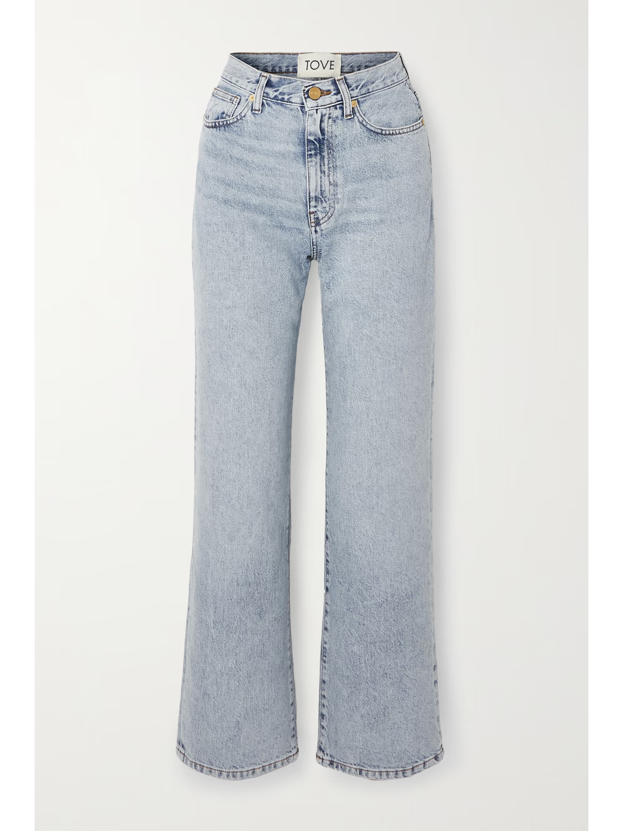 Sofie recycled mid-rise straight-leg jeans | NET-A-PORTER (US)
