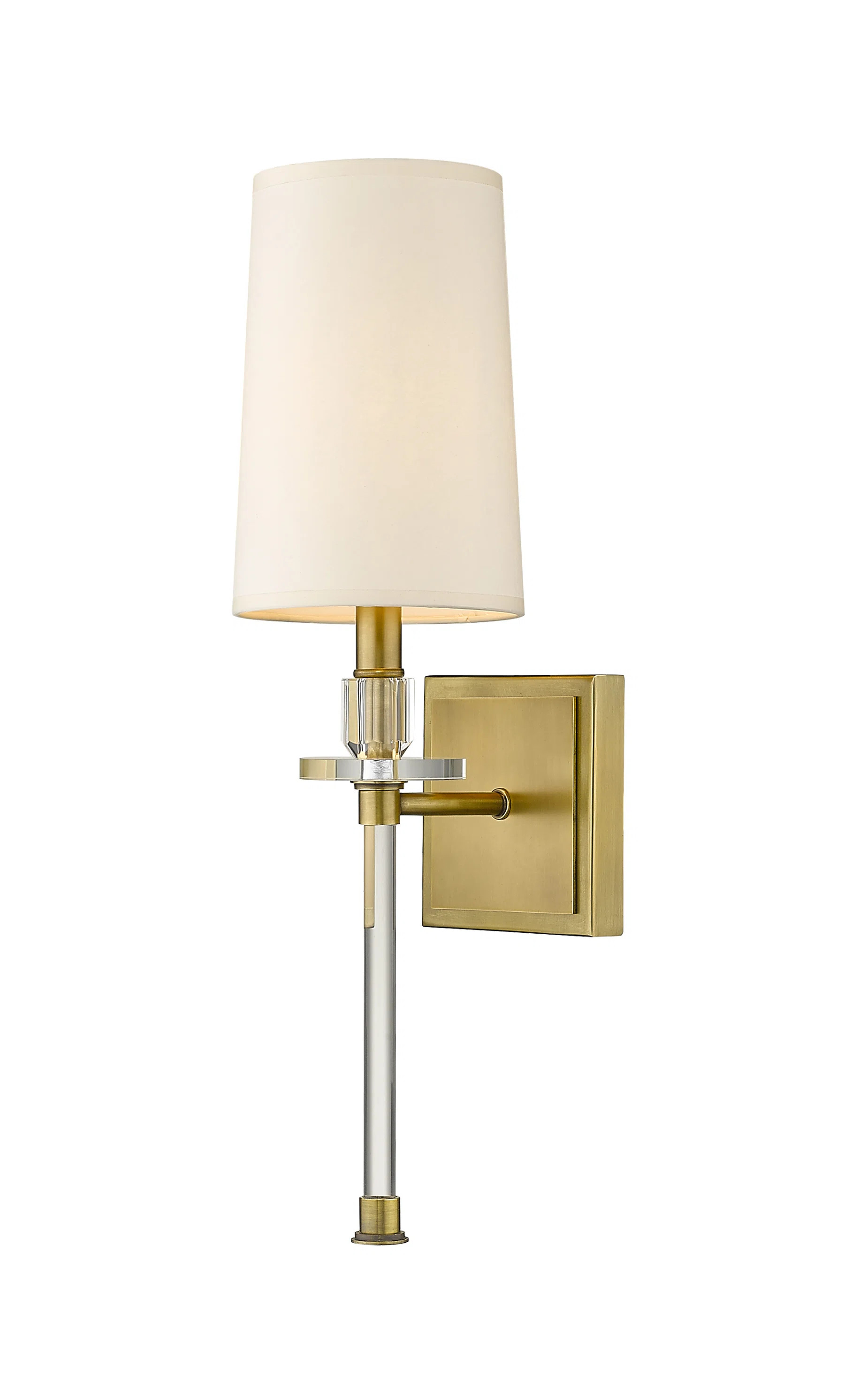 Hingham 1 - Light Dimmable Armed Sconce | Wayfair North America