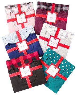 Charter Club Women's Packaged Pajamas Collection, Created for Macy's & Reviews - All Pajamas, Rob... | Macys (US)