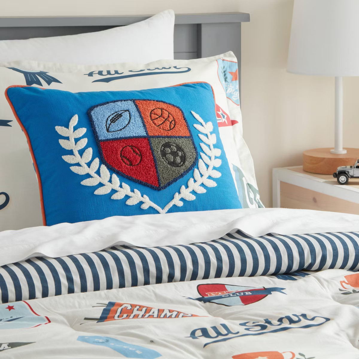 All Sports Kids' Decorative Throw Pillow - Pillowfort™ | Target