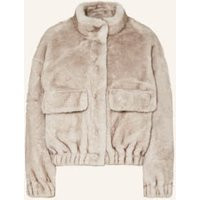 Ba&Sh Kunstfell-Jacke Paros grau | Breuninger (DACH)