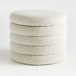 Click for more info about Snoozer Cream Nursery Storage Ottoman by Leanne Ford + Reviews | Crate & Kids