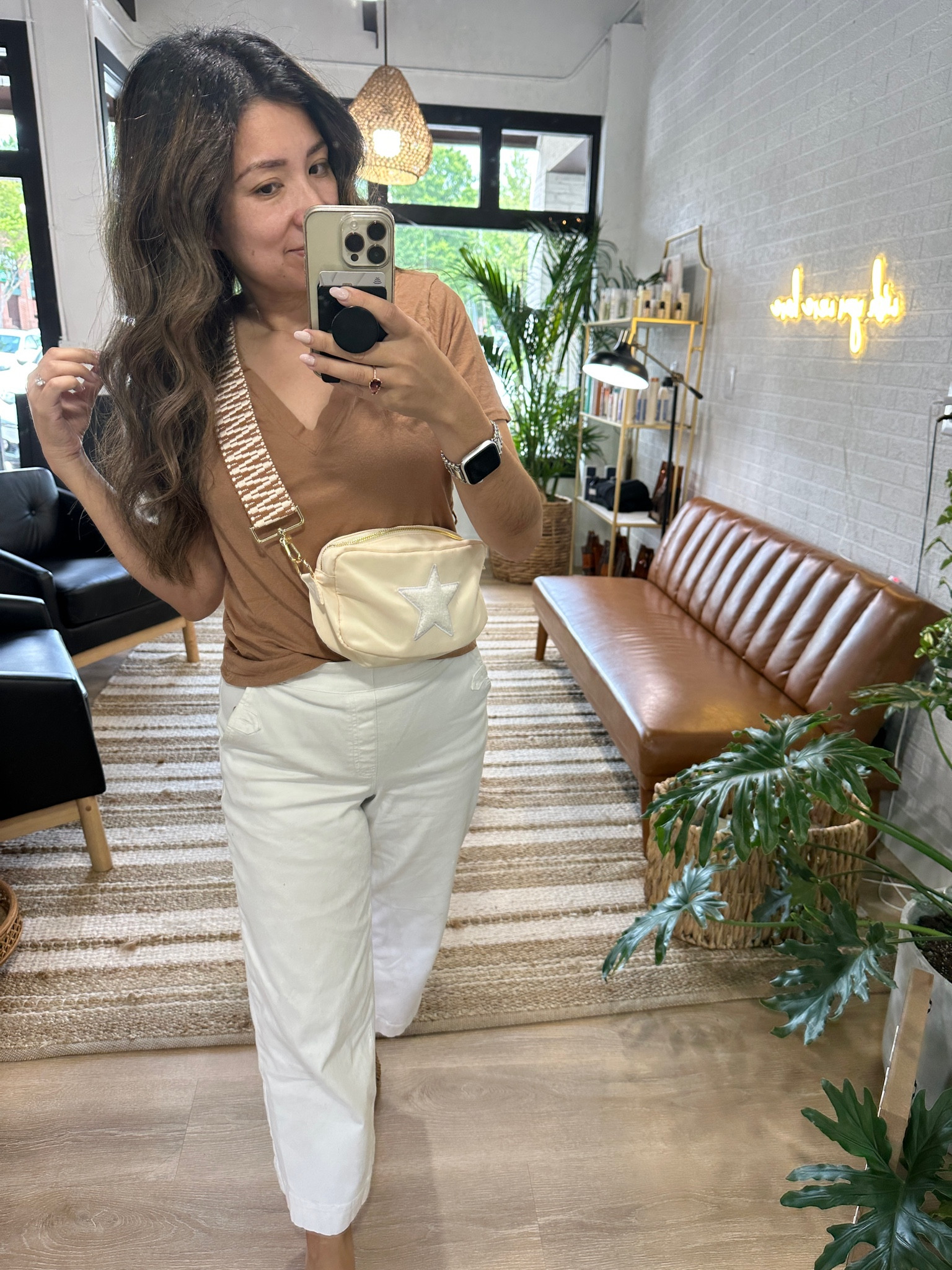 Favorite summer white pants and mommy bag! 

#LTKFind #LTKtravel #LTKfit