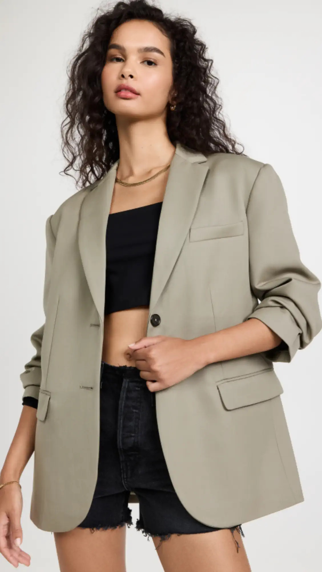 ANINE BING Quinn Blazer | Shopbop | Shopbop