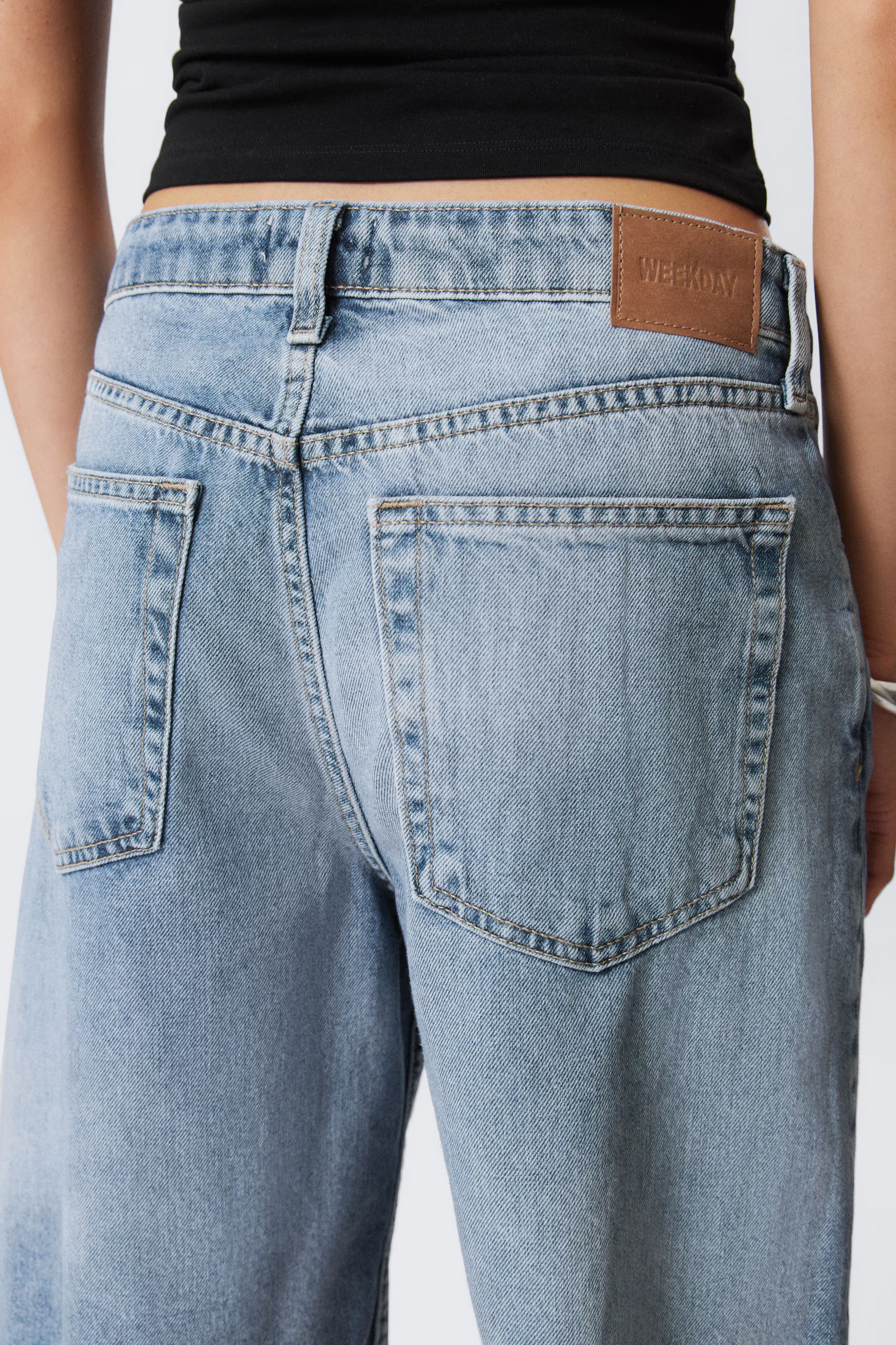 Monterey Low Rise Denim Shorts | Weekday