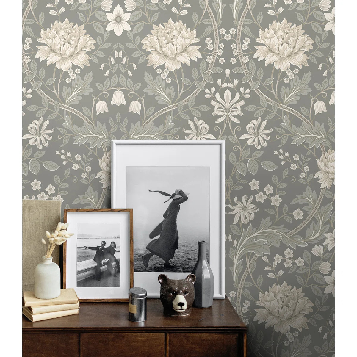 Ausie Honeysuckle Trail 18' L x 20.9" W Peel and Stick Wallpaper RollByOphelia & Co.4.5Rated 4.5 ... | Wayfair North America