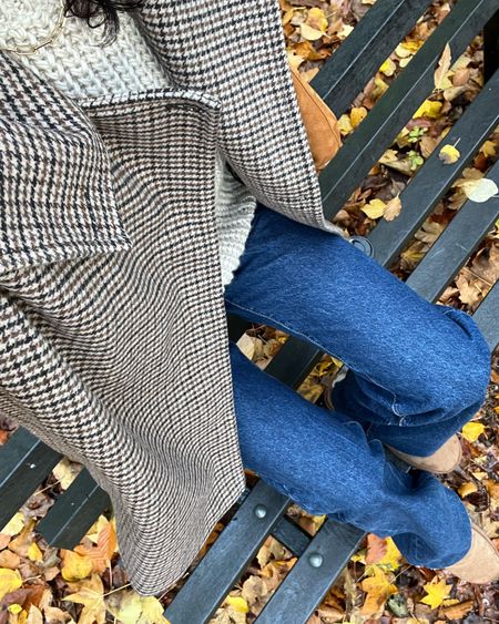 chequered wool-blend jacket by arket 
high rise wide leg jeans by mango - 20% off
chunky knit sweater by mango - 20% off 
ultra mini Uggs 
tan amber bag by by far - 50% off 
chain by daisy jewellery - 20% off
bracelet by Abbott Lyon - 40% off 
cyber week deals 
winter outfit ideas 
comfy style 

#LTKSeasonal #LTKeurope #LTKCyberweek