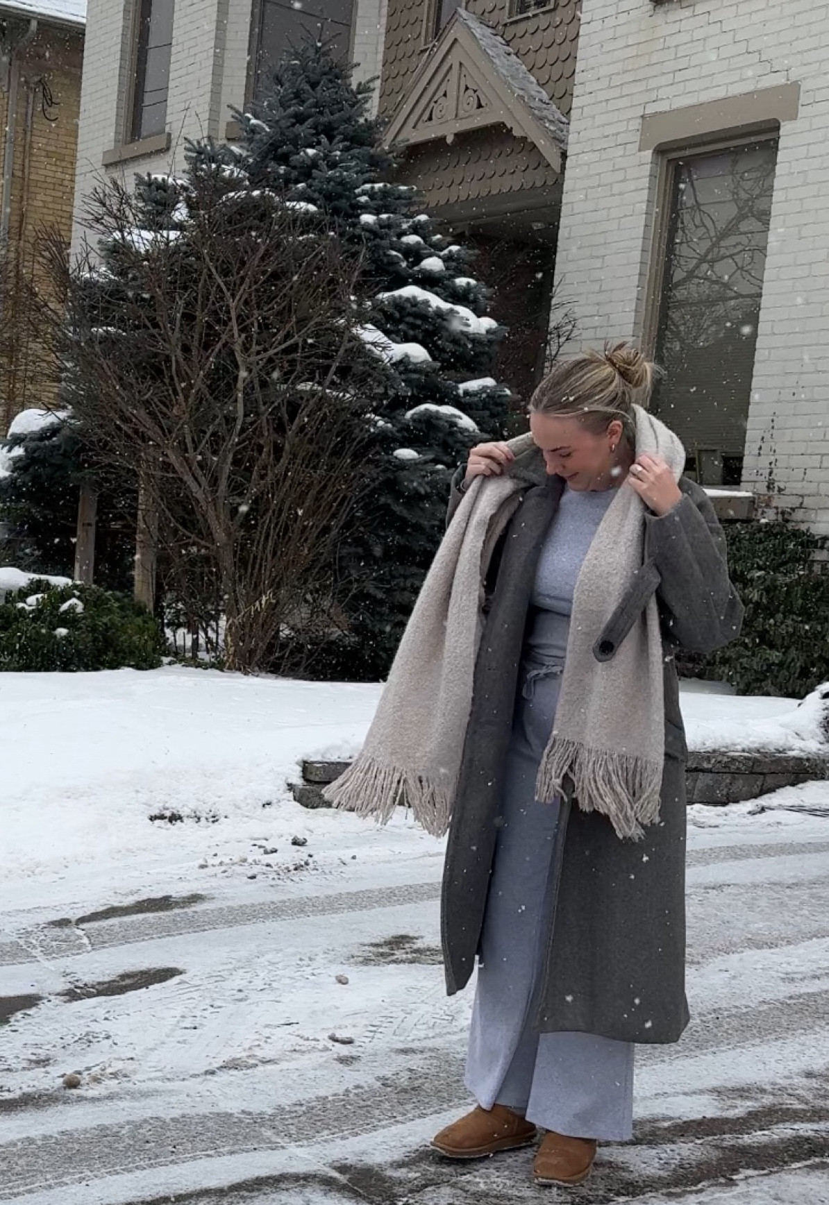 Winter grey outfit 

#LTKcanada