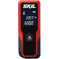 Skil 65ft. Compact Laser Distance Measurer with Wheel Measuring Mode, Backlit LCD Display, Carry ... | Amazon (US)