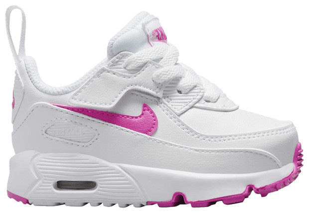 Nike Air Max 90 EasyOn TD 'White Laser Fuchsia' | GOAT