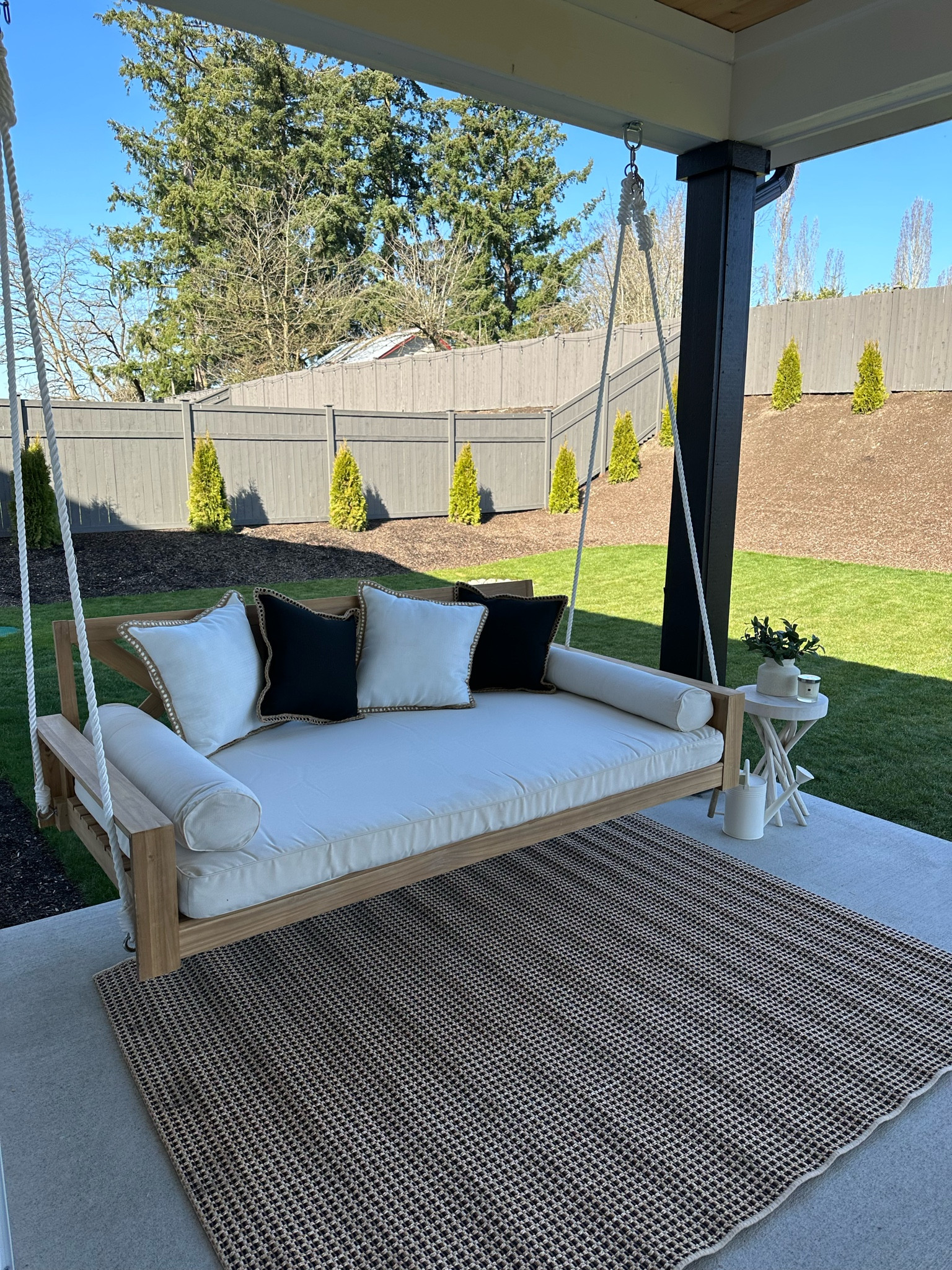 Patio swing 

#LTKU #LTKSpringSale #LTKhome