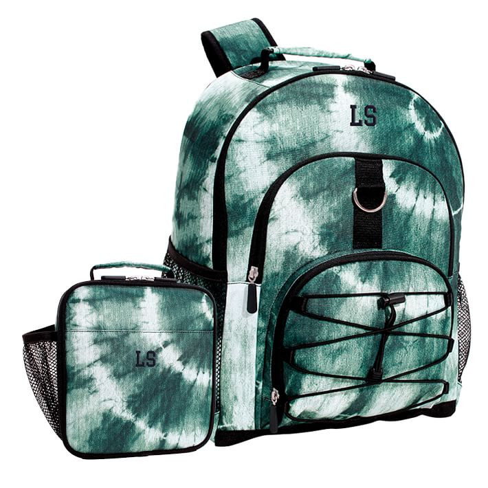 Green Ventura Tie Dye Backpack & Lunch Box Bundle | Pottery Barn Teen